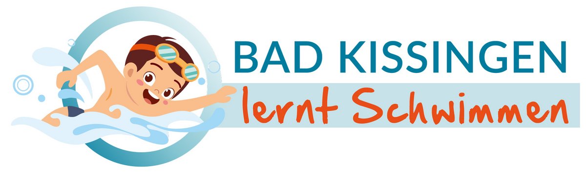 Logo Bad Kissingen lernt schwimmen