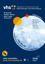 vhs Programm Herbst Winter 2023